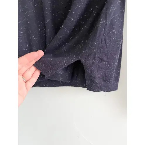 Whistles | Annie Sparkle Sweater | Navy & Silver | Sz 4