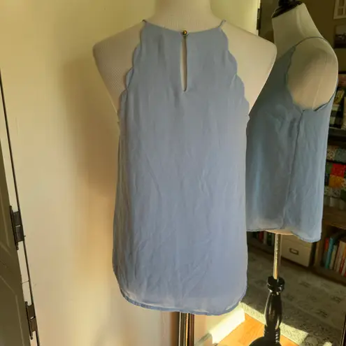 Naked Zebra Medium Blue Tank