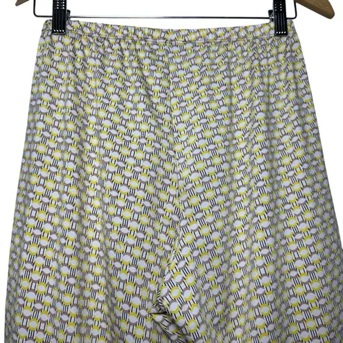 Melissa Paige Palazzo Pants Size S Boho Geometric Floral Tropical Print Stretch