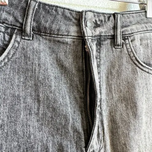 Pilcro Black and Gray Signature High Rise Shorts Women's 30