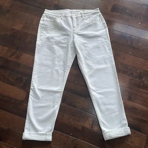 I.N.C. International Concepts Mid Rise Straight Jeans White Women’s size 31 NWT