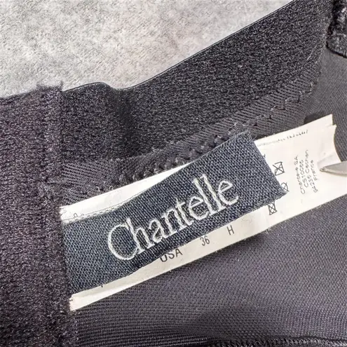 Chantelle Rive Gauche Balconette Bra 36H Black Lace Underwire