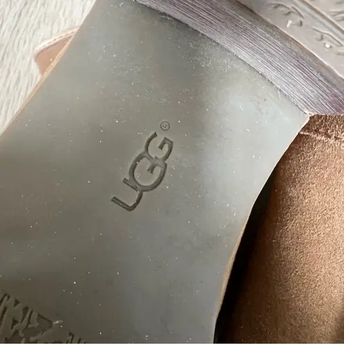 UGG Australia Darling Suede Ankle Boots Chestnut Size 11