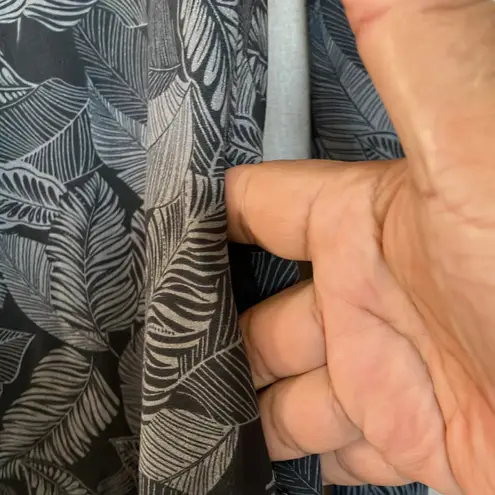 Hang Ten Gray Fitted Long Sleeve uv protection Tee small