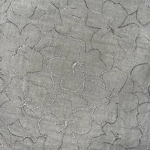 Coldwater Creek light tan embroidered skirt PL