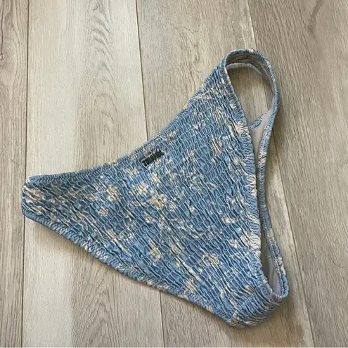 Triangl Bikini Bottoms scrunch cheeky womens Blue (small) swim beach vacation