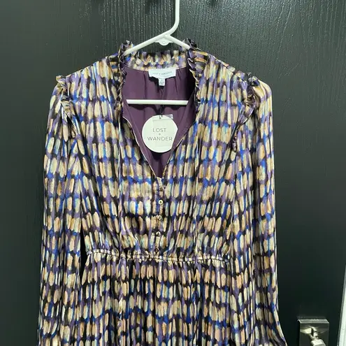 Lost + Wander NWT LOST + WONDER Anthropologie Boho Maxi Dress Sz Small $128