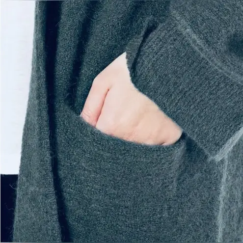 By Malene Birger Rinorra Cardigan Size S Green Mohair Wool Blend Quiet Luxury