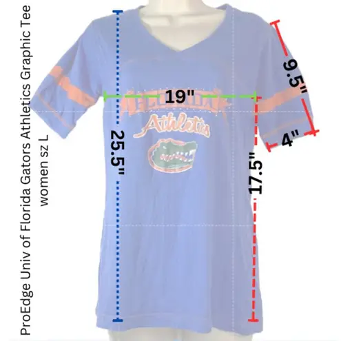 Proedge  Univ of Florida Gators Athletics Graphic Tee women sz L