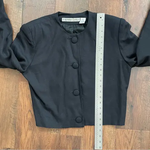 Josephine Chaus vtg blazer with shoulder pads, size 8