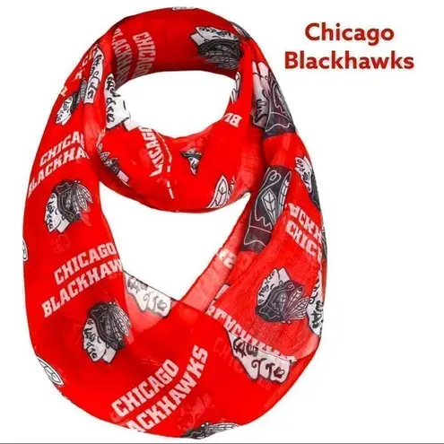 infinity NHL Chicago Blackhawks red  scarf