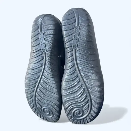 Naot Timu Black Suede Leather Lace Up Mary Jane Comfort Shoes Women's 39 EU Size 8