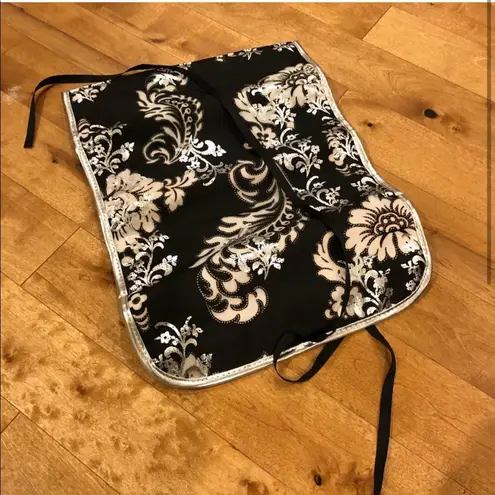 Roll Away Cosmetic Bag Case | Carry All | Organizer Black