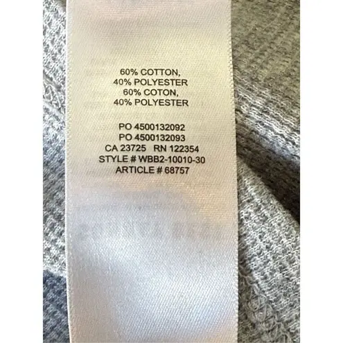 Aritzia  Sunday Best Baby Relaxed waffle-knit longsleeve In Heather Gray thumbnail 13