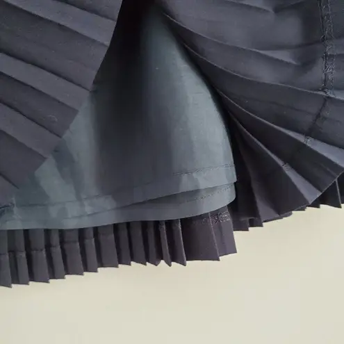 J. Crew Factory Navy Blue Mini Pleated Skirt Size 2