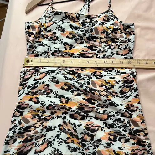 Calia Animal Print Performance Mini Dress Built