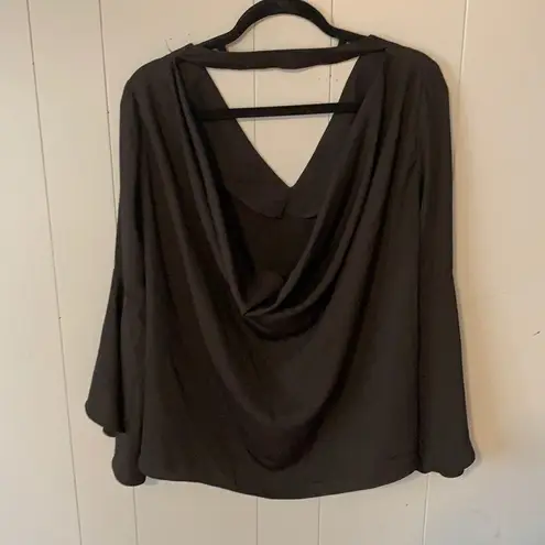 Endless Rose  Black Blouse Size Medium