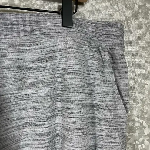 Catherines Women's Plus Size Gray Marled Sweatpants