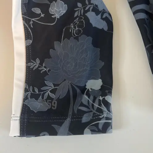 Splits59 Floral Legging Black/Gray Size Small