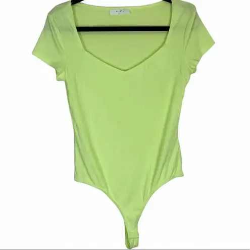 Elodie Nordstrom Rib Knit One-Piece Bodysuit S NWT