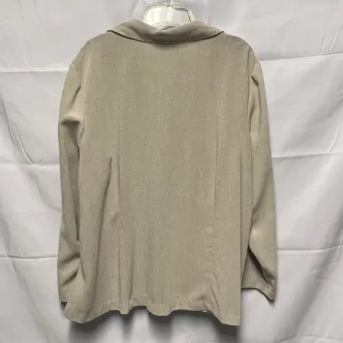 Jaclyn Smith Classic Vintage Women's Blazer/Shacket Size 24 Button Front