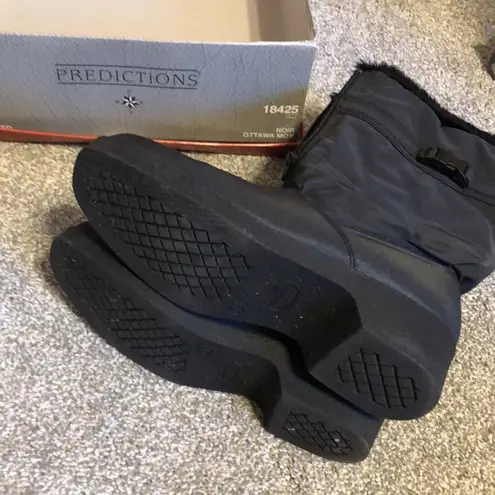 Predictions Black Snow Boots 7