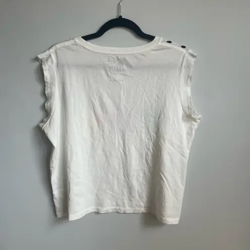 VICI NWOT  Smile bright distressed cotton tee