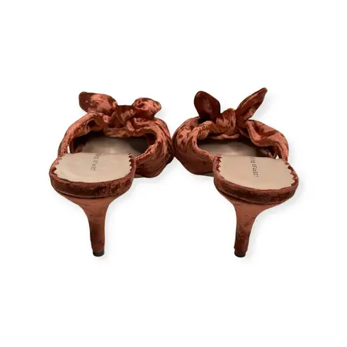 Loeffler Randall new š¤ Luisa Knotted Kitten Heel Sandals š¤ Brisque Velvet š¤ 10B