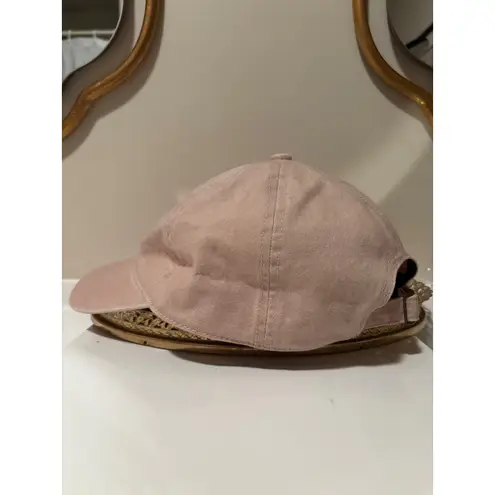 David and Young Mama Bear Embroidered Baseball Cap Pink Cotton One Size