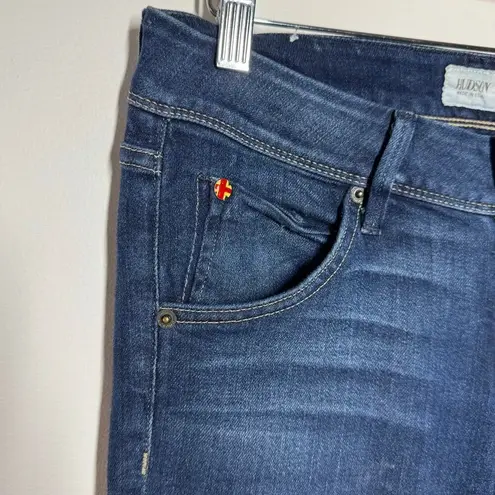 Hudson Jeans Women Size 27 Beth Baby Bootcut Flap Pocket Double Button Boho