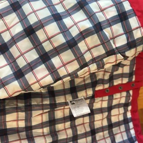 Riding Sport Red Quilted Women's Vest Sz Lg