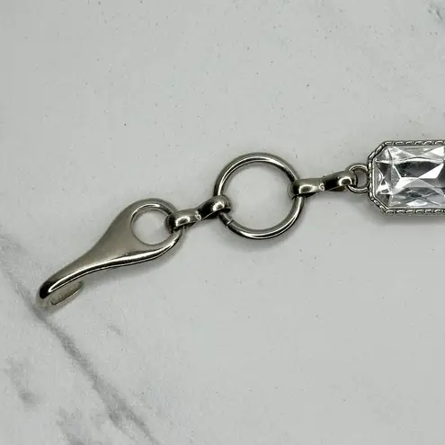 Rhinestone Silver Tone Chain Link Belt Small/Medium (S/M) ✨