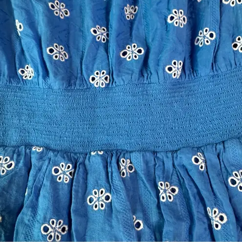 Ramy Brook Rita Cotton Eyelet Minidress