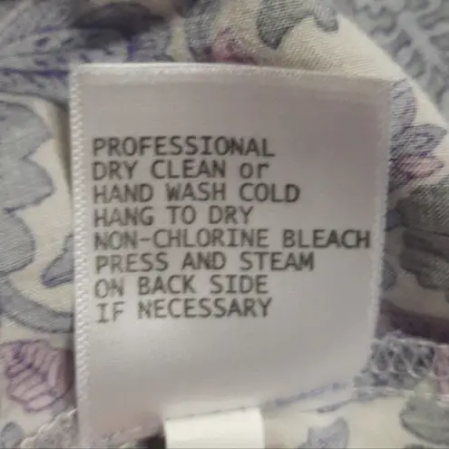 Artisan NY Floral Blouse Size Large