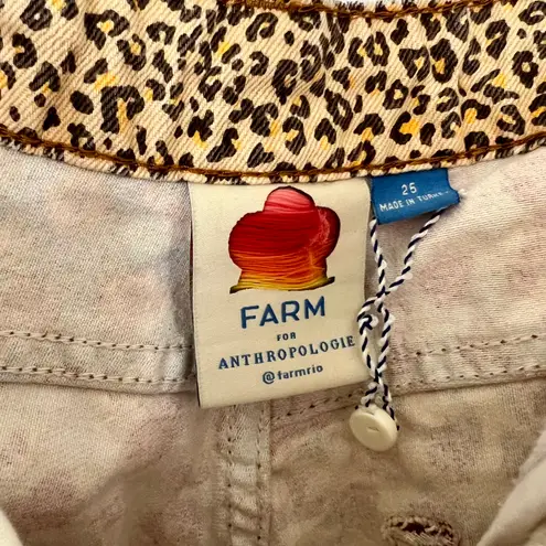 Farm Rio Floral Denim Shorts