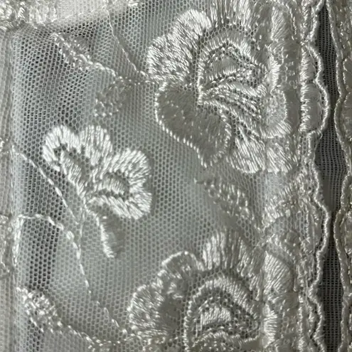 secret treasures Ivory Corset Top Wired 36B Women Party Rave Night Out