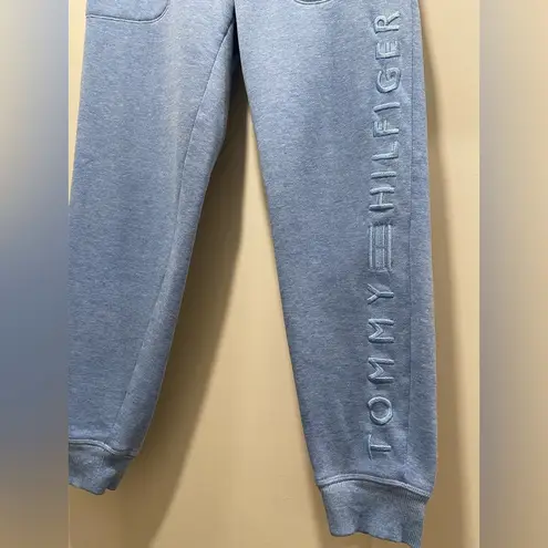 Tommy Hilfiger Women's Light Blue Drawstring Sweatpants Joggers - Small