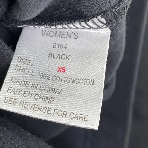 Woolrich Womens Black Turtleneck Shirt NWT Size XS Minimal Cotton Warm Winter