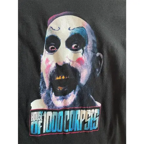 House of 1000 Corpses Vintage Captain Spaulding T Shirt Black Size M