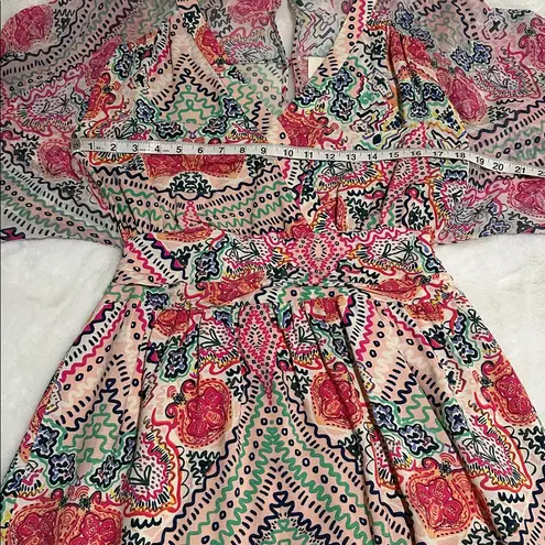 Maeve Anthropologie Siya Kimono Dress Size 4P