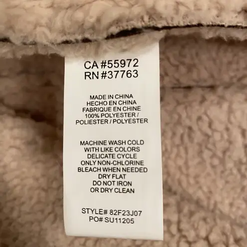 C&C California  Sherpa Vest size small