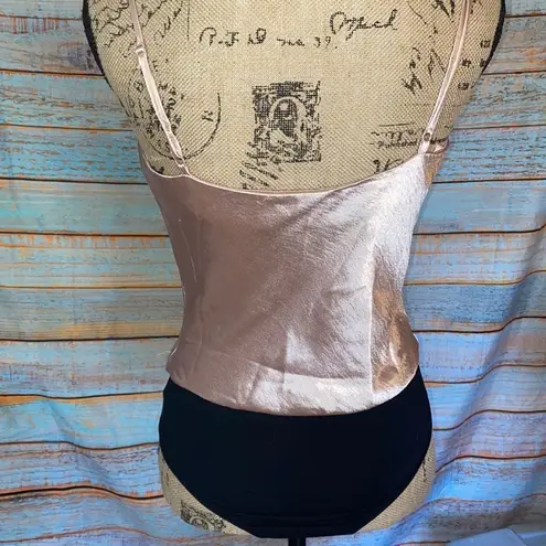 TCEC  Metallic Pink Bodysuit size Medium