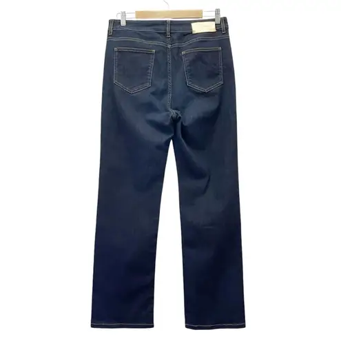 Escada Sport Straight Leg Jeans Dark Rinse Wash Size EU 42 | US 14 Designer Luxe Blue