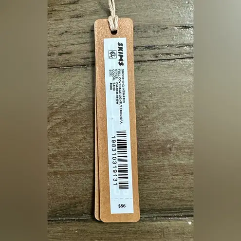 SKIMS NWT Smoothing Intimates Full Coverage Bra - Sand Beige - 40DD 40E