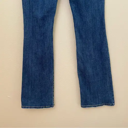 Judy Blue Mid Rise Distressed Bootcut Jeans