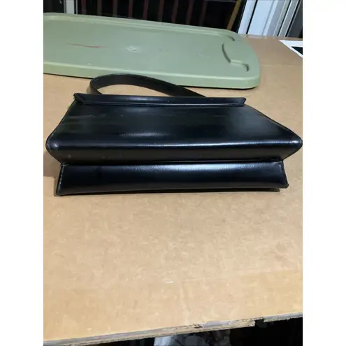 Martin's Black Leather Purse Handmade, Canadian Leather Handbag, Handbag Purse