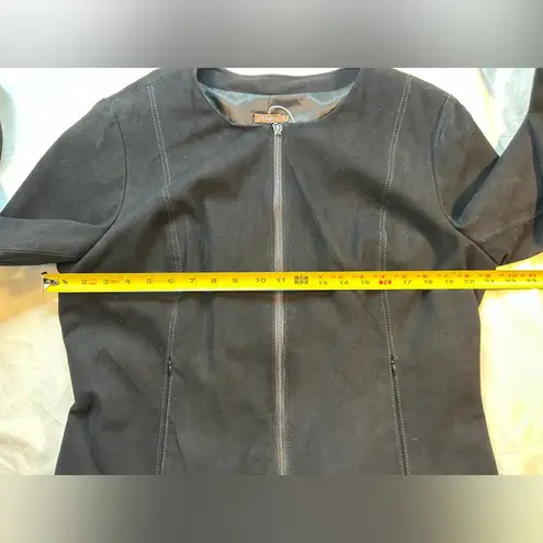 J. McLaughlin Suede Lara Jacket, Black, Size XL, NWT