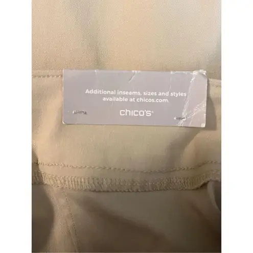 Chico's NWT Chico’s So Slimming Brigitte Slim Leg Capris Cropped Pants Sz 2P (00P)