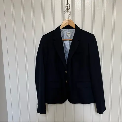 J.Crew Schoolboy Wool-Blend Blazer — Classic , Size 8