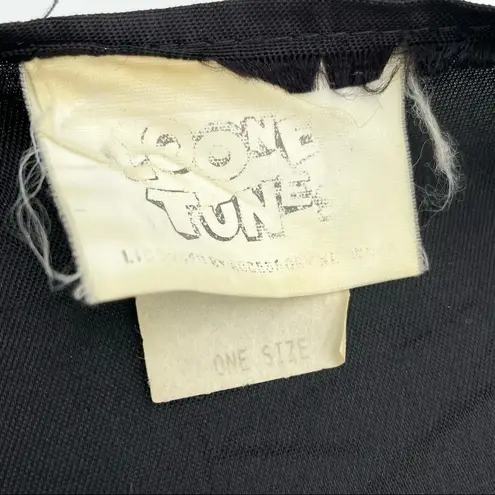 Vintage Looney Tunes Tapestry Vest 1996 Cartoon Tweety Bird Daffy Duck Retro Size undefined